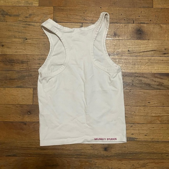 Melimayy Studios Off White Tank - Picture 2 of 4